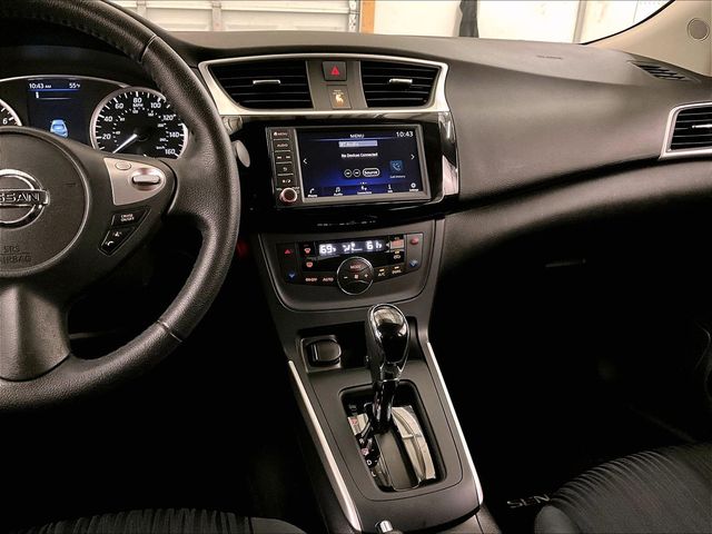 2019 Nissan Sentra SV Silver at Subaru and VW of Moon Township
