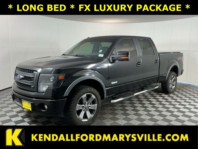Tuxedo Black Metallic 2013 Ford F-150 Pickup Truck Four-Wheel Drive 6-Speed Automatic