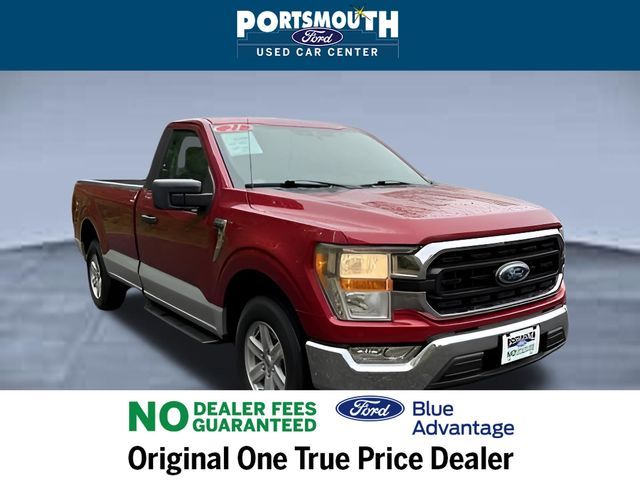 Red 2021 Ford F-150 XLT RWD Pickup Truck 4X2 Automatic