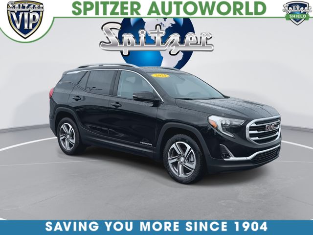 Used 2021 Black GMC SLT image 2