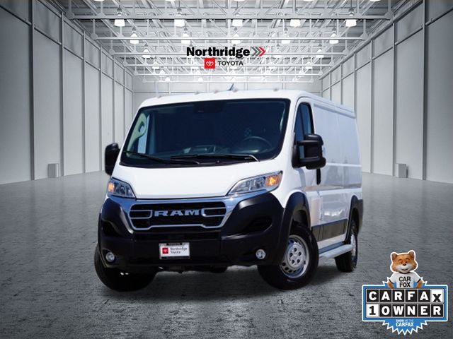 Bright White Clearcoat 2025 RAM ProMaster Van Front-Wheel Drive 9-Speed Automatic