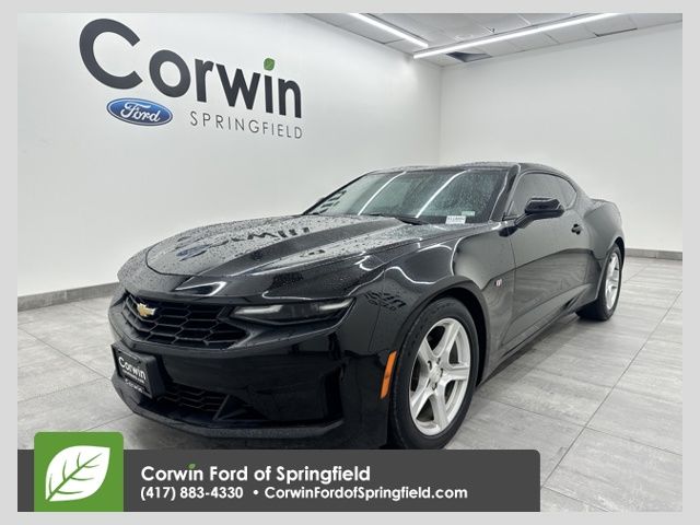 Black 2022 Chevrolet Camaro 1LT Coupe RWD Coupe Rear-Wheel Drive 8-Speed Automatic