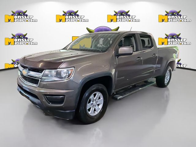 Brown 2017 Chevrolet Colorado Work Truck Crew Cab 4WD Pickup Truck Four-Wheel Drive 8-Speed Automatic