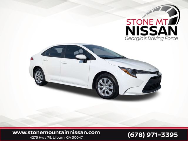 Ice 2024 Toyota Corolla LE FWD Sedan Front-Wheel Drive Continuously Variable Transmission