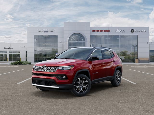 Red Hot Pearlcoat 2026 Jeep Compass Limited 4WD SUV / Crossover Four-Wheel Drive 8-Speed Automatic