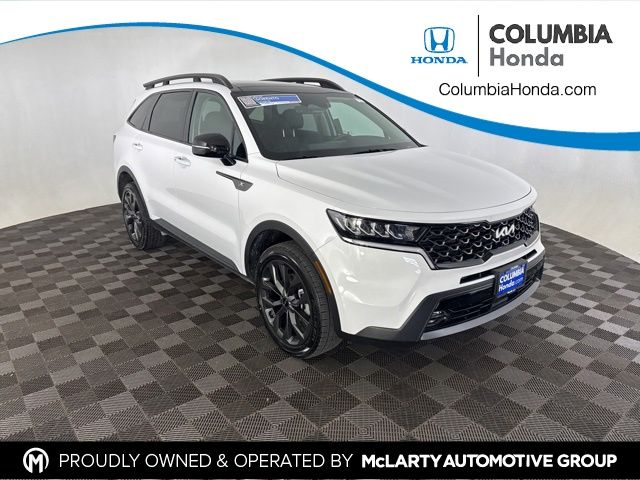 Glacial White Pearl 2023 Kia Sorento X-Line EX AWD SUV / Crossover All-Wheel Drive 8-Speed Dual Clutch