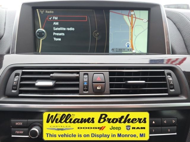 2013 BMW 6 Series 640i Gran Coupe - Carbon Black Metallic exterior view 17