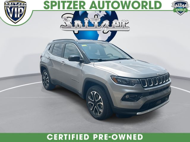Certified Used 2023 Silver Jeep Limited image 2