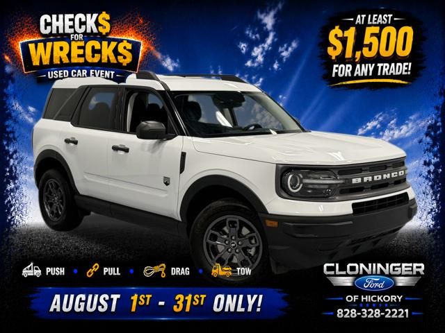 Oxford White 2024 Ford Bronco Sport SUV / Crossover All-Wheel Drive 8-Speed Automatic