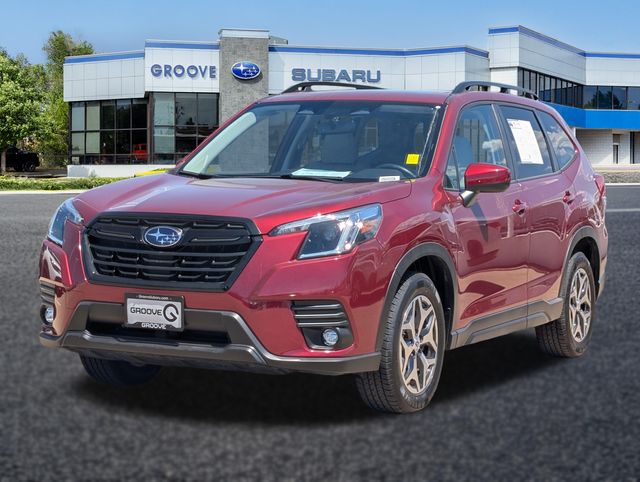 Crimson Red Pearl 2024 Subaru Forester SUV / Crossover All-Wheel Drive Continuously Variable Transmission