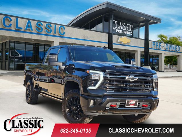 Black 2026 Chevrolet Silverado 2500HD Pickup Truck Four-Wheel Drive Automatic