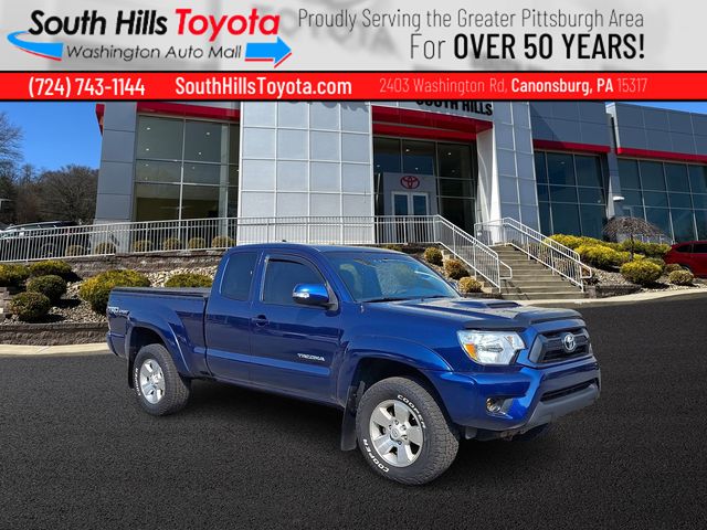 Blue Ribbon Metallic 2015 Toyota Tacoma Pickup Truck Four-Wheel Drive 6-Speed Manual