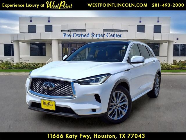 Lunar 2024 INFINITI QX50 Luxe FWD SUV / Crossover Front-Wheel Drive Continuously Variable Transmission