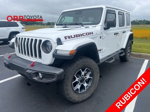 Bright White Clearcoat 2022 Jeep Wrangler Unlimited Rubicon 4WD SUV / Crossover Four-Wheel Drive 8-Speed Automatic
