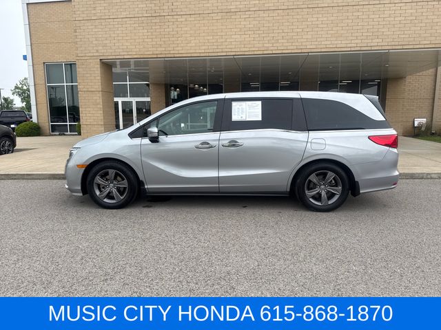 Lunar Silver Metallic 2021 Honda Odyssey Minivan Front-Wheel Drive Automatic