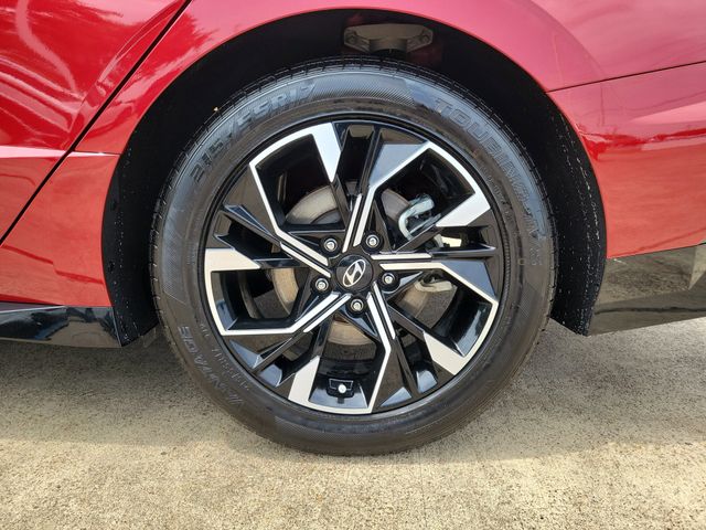 2025 Hyundai Sonata SEL Red at Cook Ford
