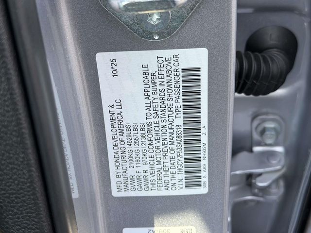 Used 2025 Honda Accord Hybrid Sedan