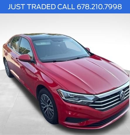 Tornado Red 2021 Volkswagen Jetta Sedan Front-Wheel Drive 8-Speed Automatic
