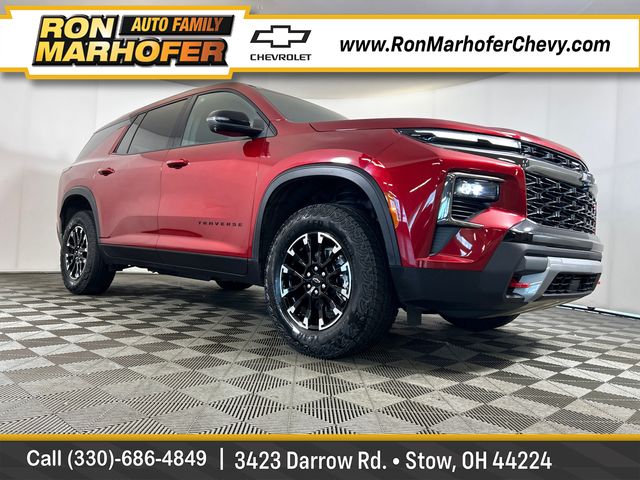 Radiant Red Tintcoat 2025 Chevrolet Traverse SUV / Crossover Four-Wheel Drive 8-Speed Automatic