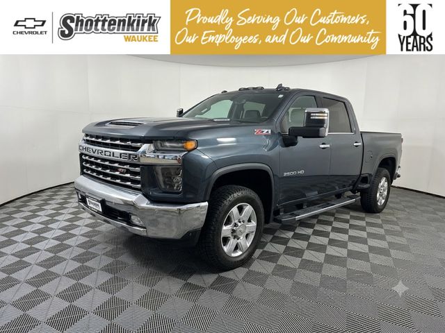 Shadow Gray Metallic 2020 Chevrolet Silverado 2500HD Pickup Truck Four-Wheel Drive 6-Speed Automatic