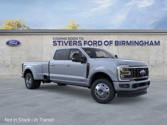 Glacier Gray Metallic Tri-Coat 2026 Ford F-450 Super Duty Pickup Truck Four-Wheel Drive Automatic