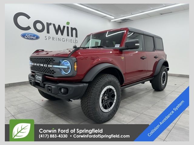 Ruby Red Metallic 2025 Ford Bronco Badlands 4-Door 4WD SUV / Crossover Four-Wheel Drive Automatic