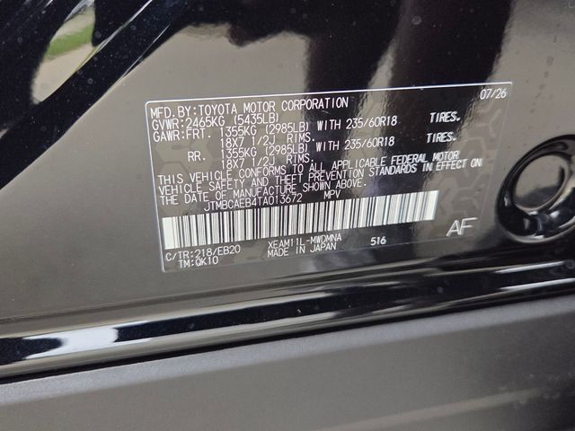 New 2026 Toyota bZ SUV