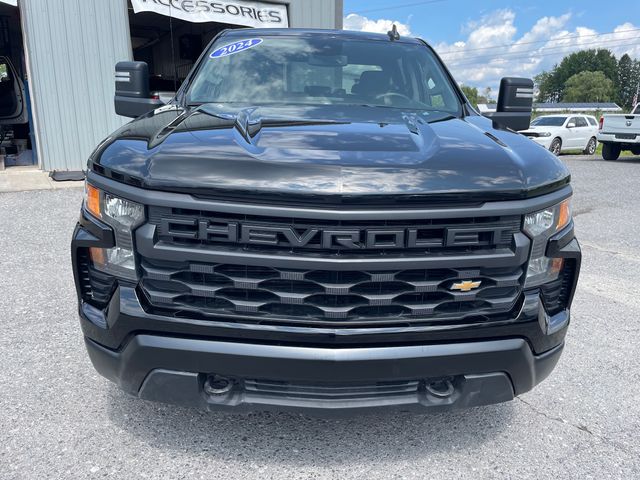 2024 Chevrolet Silverado 1500 WT - Black exterior view 4