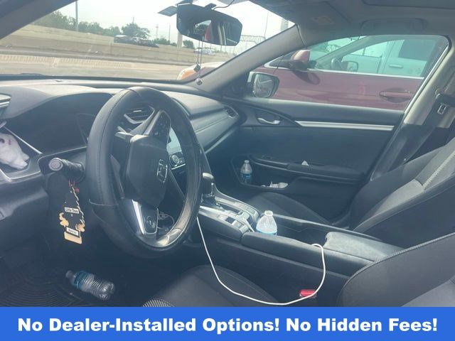 2016 Honda Civic EX White at Texan Dodge Chrysler Jeep Ram