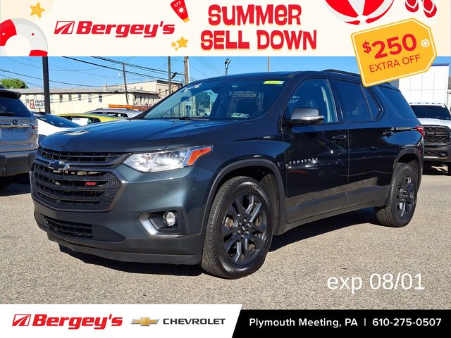 Gray (Graphite Metallic) 2020 Chevrolet Traverse SUV / Crossover Four-Wheel Drive 9-Speed Automatic