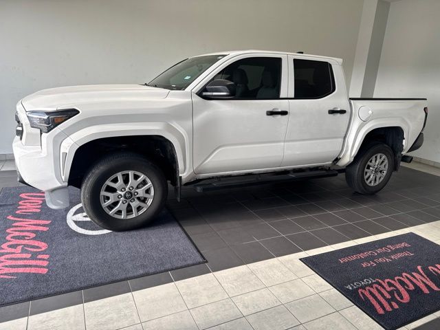 2024 Toyota Tacoma SR White at Joe Myers Mazda Kia