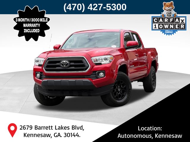 Barcelona Red Metallic 2021 Toyota Tacoma Pickup Truck Four-Wheel Drive 6-Speed Automatic