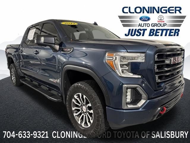 Pacific Blue Metallic 2019 GMC Sierra 1500 Pickup Truck Four-Wheel Drive Automatic
