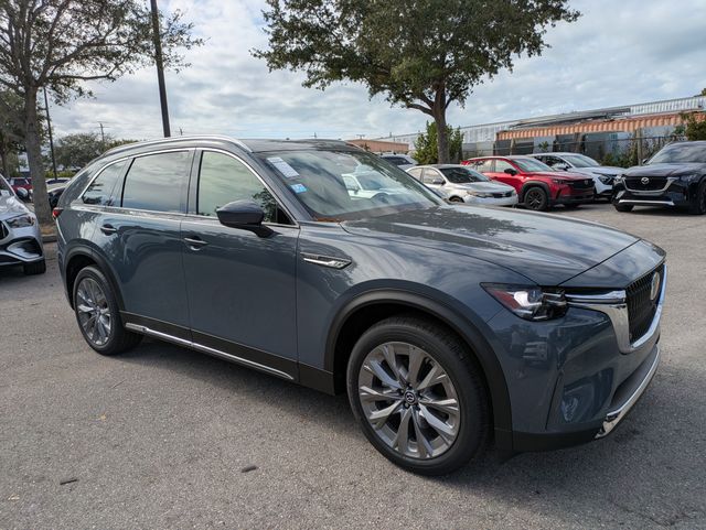New Machine Gray Metallic 2026 Mazda CX-90 PHEV Premium Plus AWD
