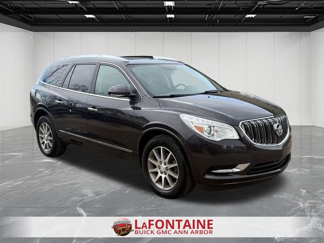 Gray (Iridium Metallic) 2017 Buick Enclave Leather AWD SUV / Crossover All-Wheel Drive 6-Speed Automatic Overdrive