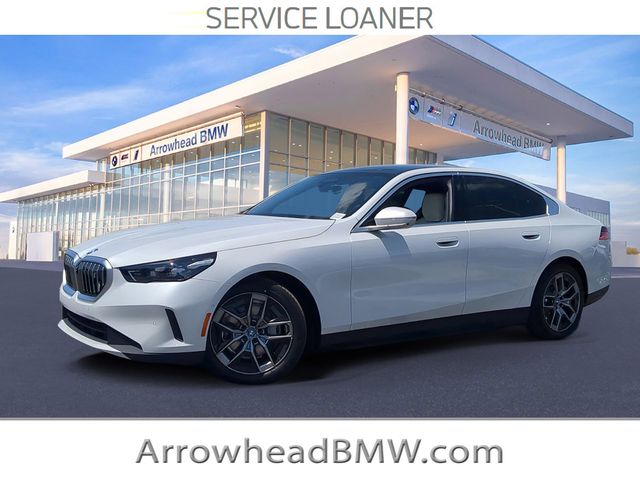 Mineral White Metallic 2025 BMW i5 eDrive40 FWD Sedan Rear-Wheel Drive Automatic