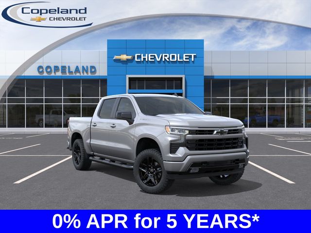 Sterling Gray Metallic 2026 Chevrolet Silverado 1500 Pickup Truck Four-Wheel Drive 8-Speed Automatic