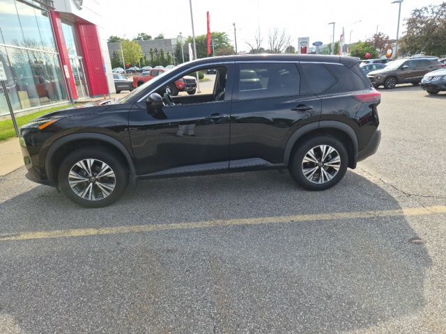 Super Black 2021 Nissan Rogue SUV / Crossover All-Wheel Drive Continuously Variable Transmission