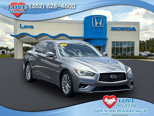  2020 INFINITI Q50 3.0t Luxe RWD   
