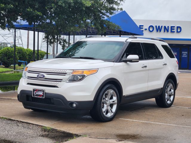 2013 Ford Explorer Limited White at Emmons Autoplex