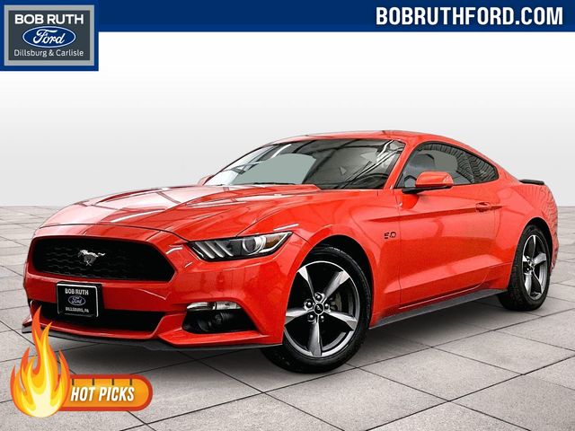 2016 Ford Mustang V6 Orange at Audi Porsche Sewickley