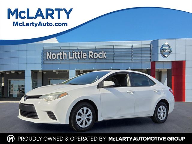 Super White 2016 Toyota Corolla Sedan Front-Wheel Drive 4-Speed Automatic