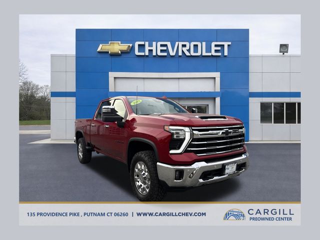 Radiant Red Tintcoat 2024 Chevrolet Silverado 2500HD LTZ Crew Cab 4WD Pickup Truck Four-Wheel Drive Automatic
