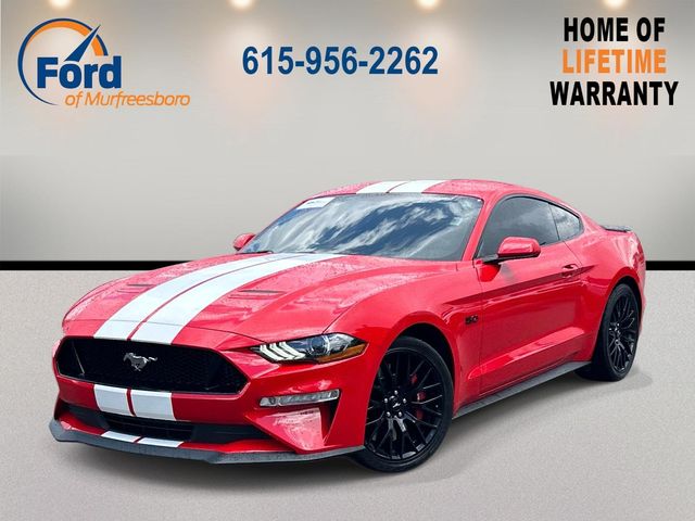 Race Red 2018 Ford Mustang Coupe Rear-Wheel Drive 6-Speed Manual