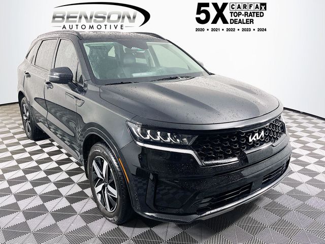 Ebony Black 2022 Kia Sorento SUV / Crossover Front-Wheel Drive 8-Speed Dual Clutch