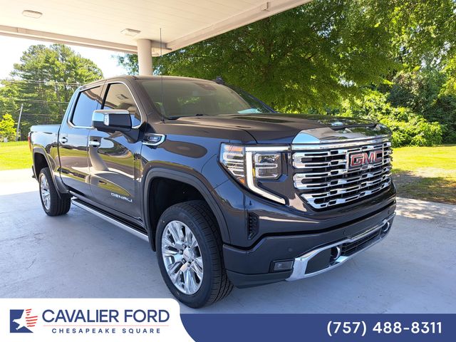 Titanium Rush Metallic 2023 GMC Sierra 1500 Denali Crew Cab 4WD Pickup Truck Four-Wheel Drive Automatic