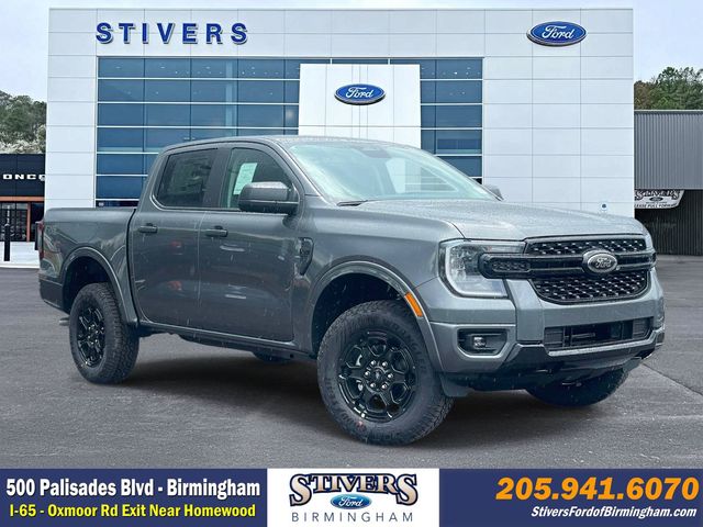 Gray Metallic 2026 Ford Ranger Pickup Truck Four-Wheel Drive Automatic