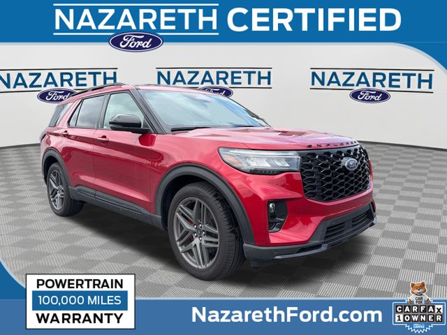Red Metallic 2026 Ford Explorer SUV / Crossover All-Wheel Drive Automatic