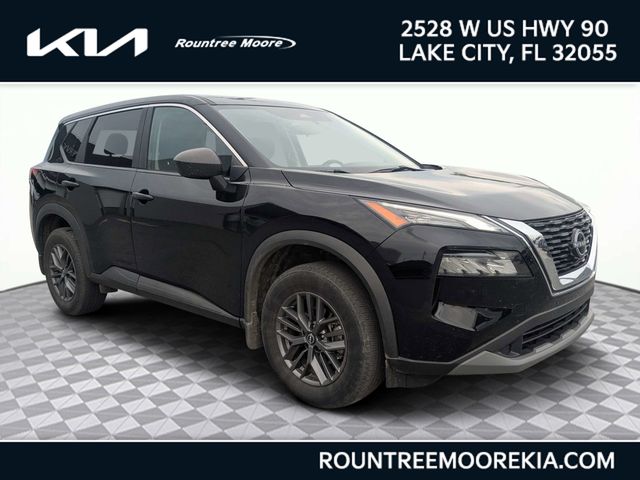 Super Black 2023 Nissan Rogue SUV / Crossover Front-Wheel Drive Continuously Variable Transmission