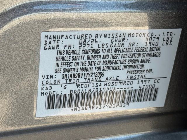 New 2027 Nissan Sentra Sedan